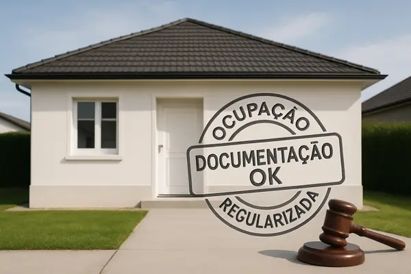 Leilão de imóveis com ocupação regularizada